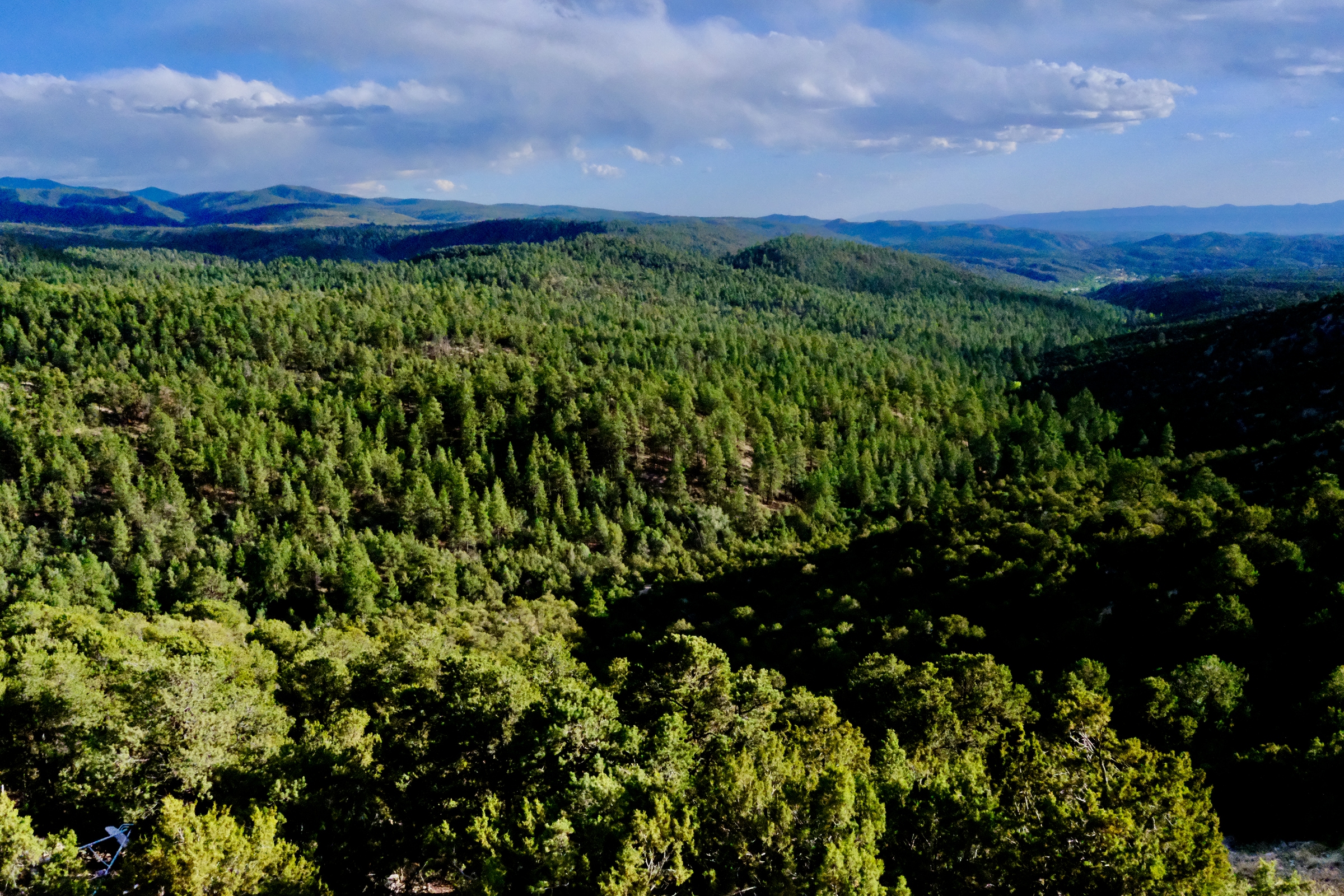 The Sangre de Cristo range above the northern New Mexico project area
